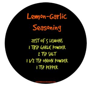 Lemon Garlic seasoning