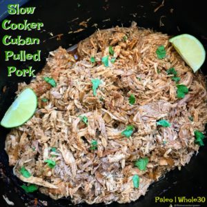 There's a reason pulled pork is always one of the top slow cooker recipes. Cuban flavors add a nice flair to this healthy & easy recipe.