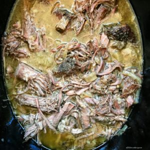 This seasoned beef cooked in the slow cooker can be served as a Sunday roast or shredded down for tacos or a salad topping.