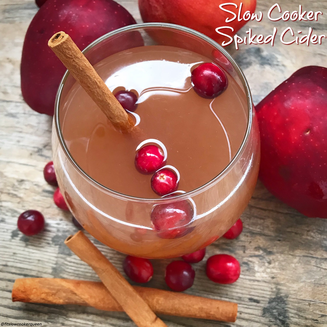 Holiday season means entertaining. This slow cooker spiked cider recipe using all-natural fruit will have your house smelling amazing while adding a nice 'spike' to your punch.