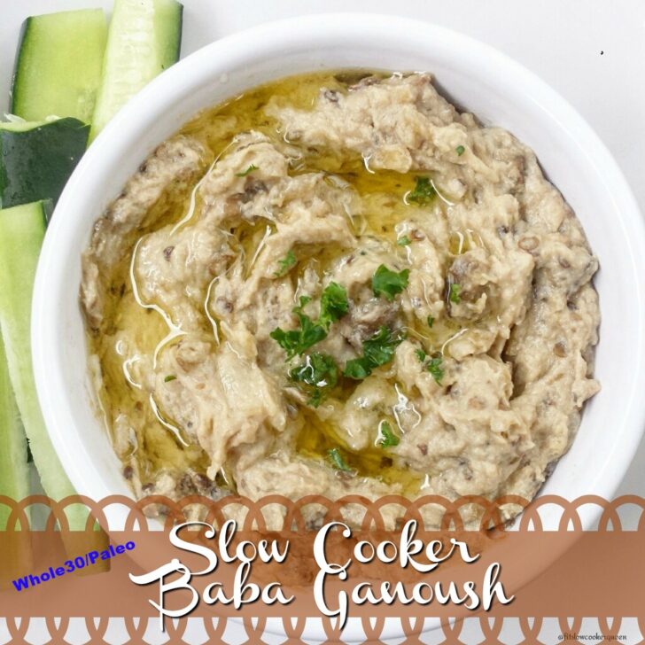 There may only be a few ingredients in this baba ganoush recipe but it's still packed with flavor. Ready in under an hour this slow cooker dish is healthy & versatile.