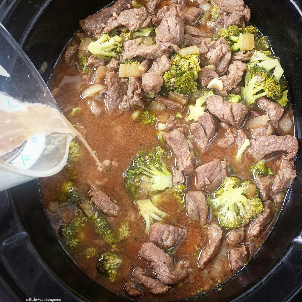 This healthy beef & broccoli recipe is not only whole30 and paleo but super easy to make. Rather than take-out, let your slow cooker do the work.