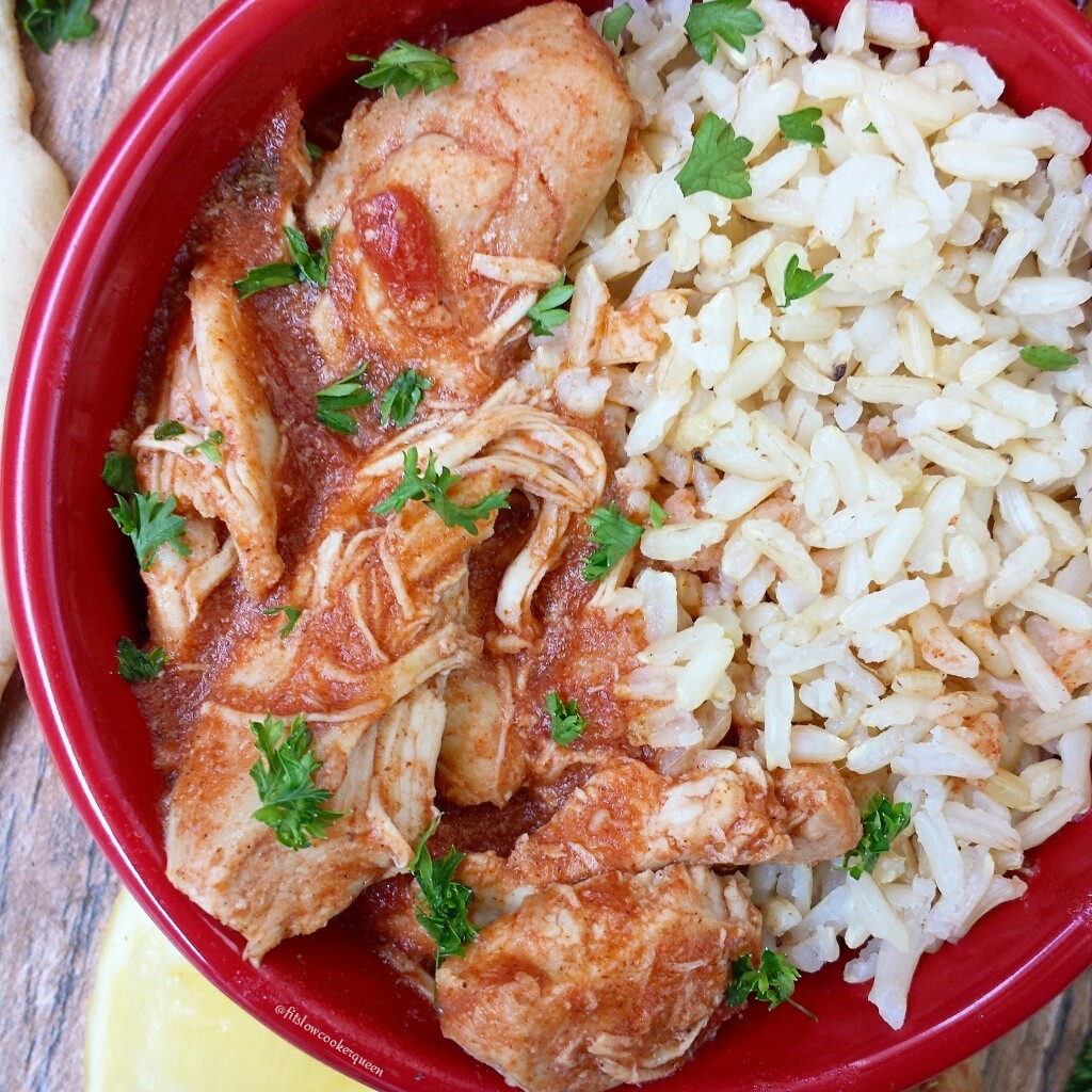 Chicken tikka masala is an Indian-restaurant dish that's perfect for the slow cooker. This whole30 and paleo version is healthy but not lacking in flavor.