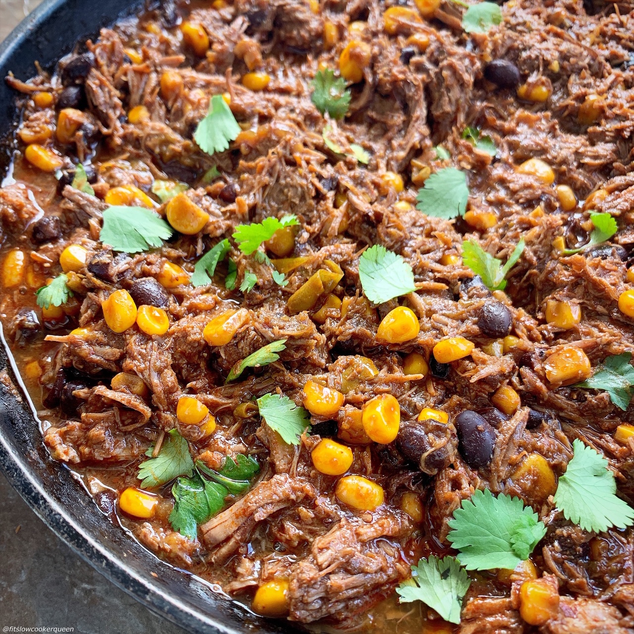 This Mexican-flavored beef will turn your next family dinner into a fiesta! Cooked in the slow cooker or pressure cooker, you can use this flavorful & versatile beef in a variety of recipes.