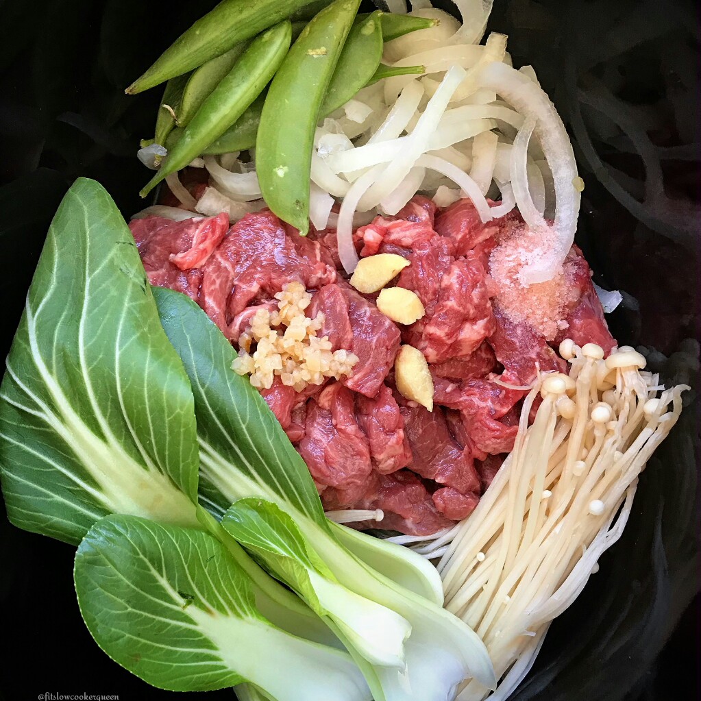 don soup is a classic Japanese noodle soup. This slow cooker version uses a homemade broth, tender slices of beef, and thick udon noodles.