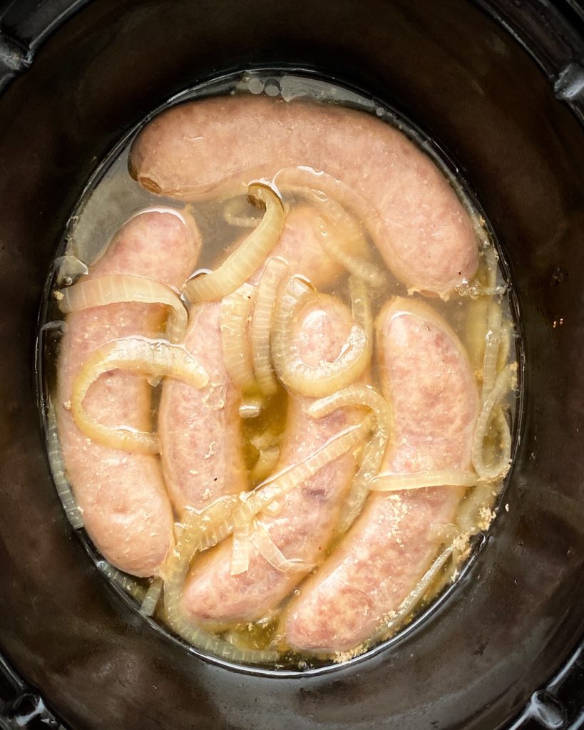 after pic of cooked brats