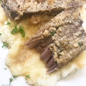 Slow Cooker Horseradish Brisket (Passover Brisket)