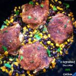 Jerk chicken, quick and in the slow cooker! Grab your favorite jerk seasoning (or use the one provided here) for this easy slow cooker recipe. With only 5 ingredients, you can pretty much use any cut of chicken and serve the finished product so many different ways.