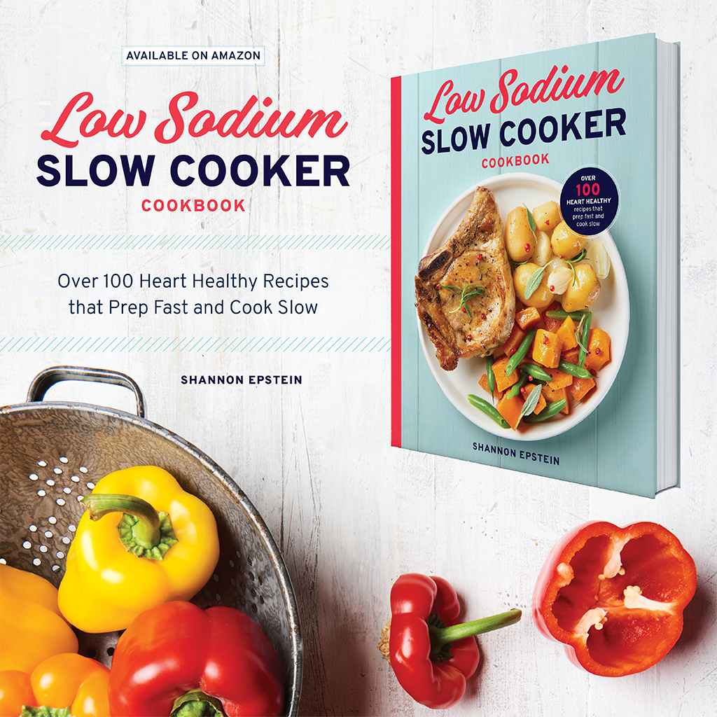 The Low-Sodium Slow Cooker Cookbook makes it easy to enjoy time-saving meals that are high on flavor but low in sodium. With 100 recipes that require only 30 minutes or less to prep, The Low-Sodium Slow Cooker Cookbook is your best reference to prep, set, and forget about bland recipes on a low-sodium diet.