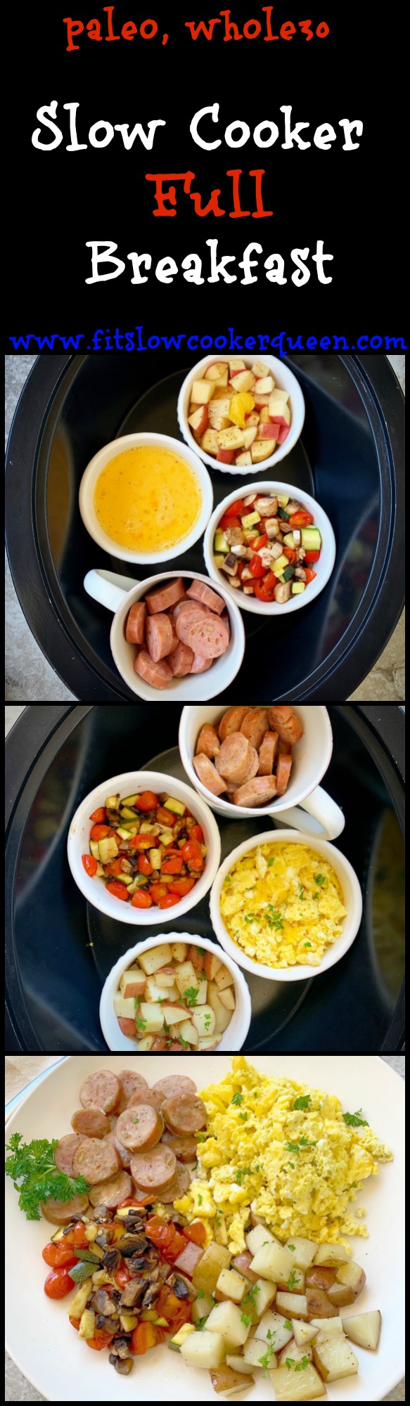 another pinterest pin for Slow Cooker Full Breakfast (Paleo,Whole30) pin2