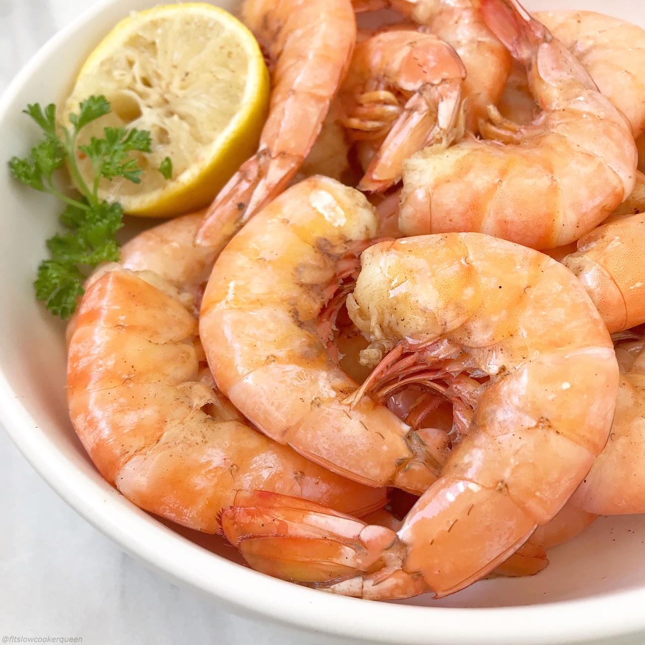 Peel n' Eat Boiled Shrimp with Cocktail Sauce
