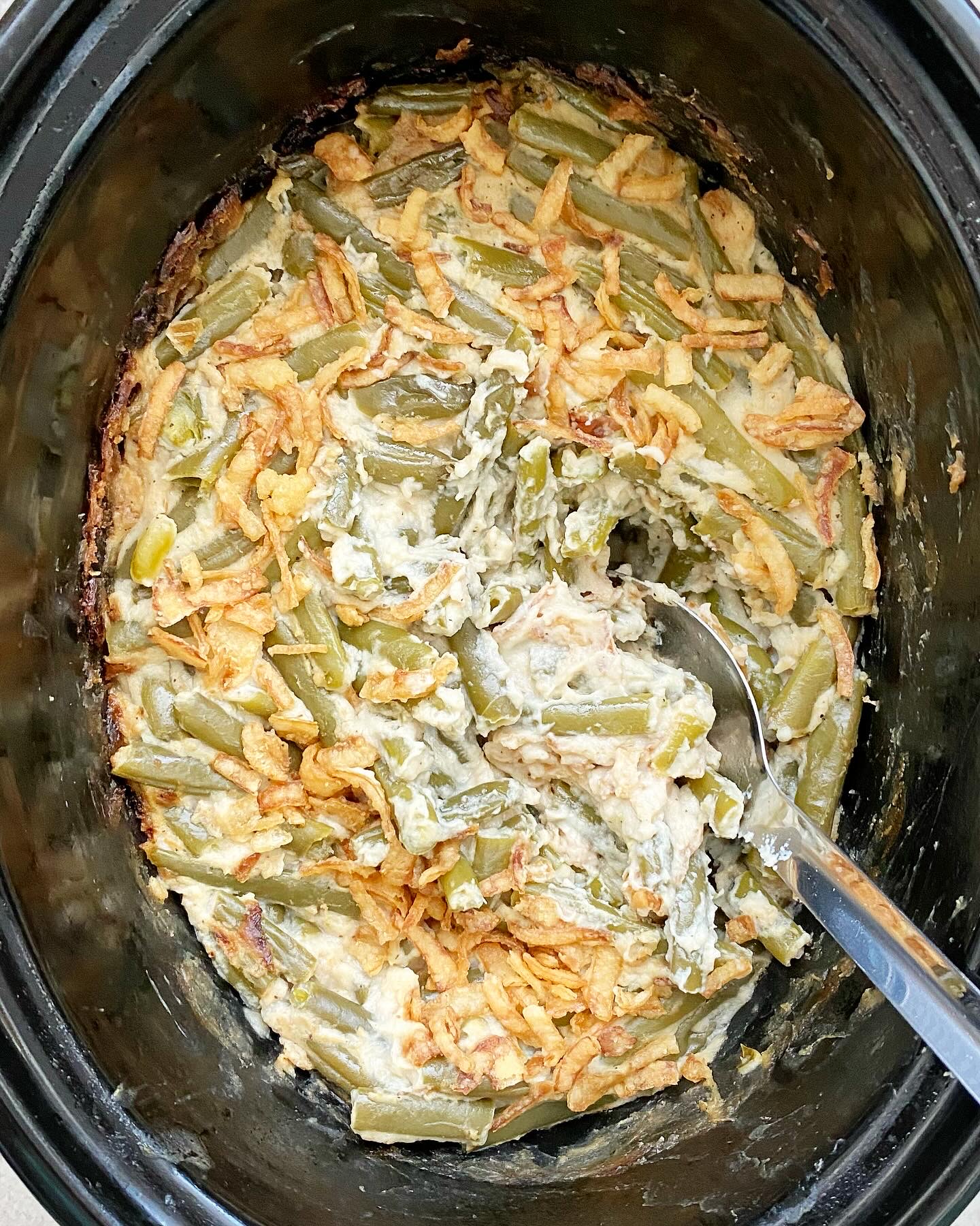 Crock Pot Green Bean Casserole