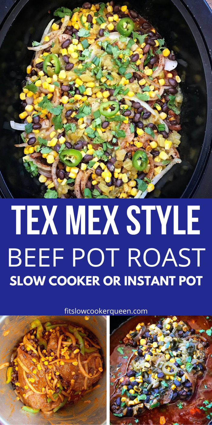 Slow Cooker Tex-Mex Beef Roast + VIDEO