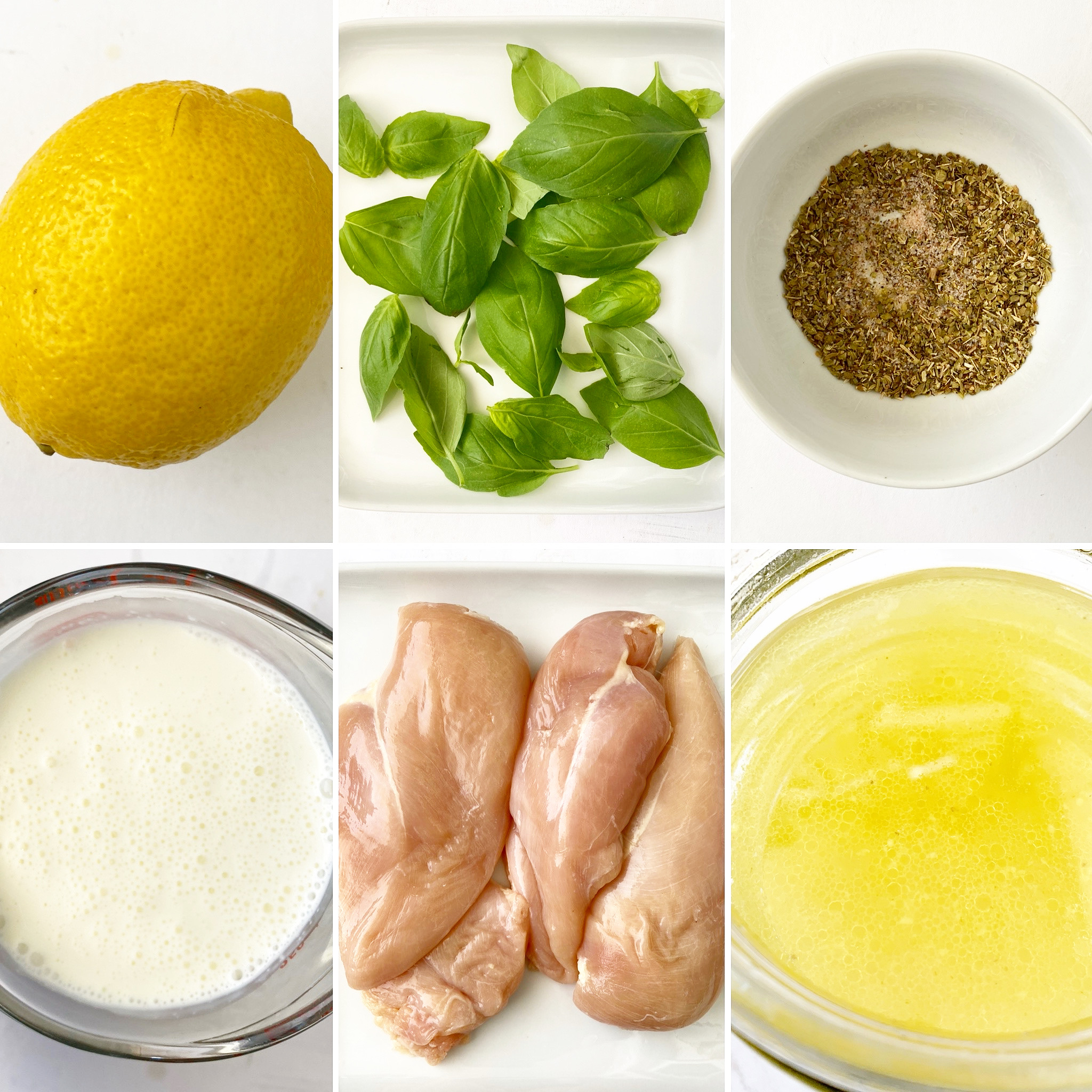 collage for crockpot lemon basil chicken (3)