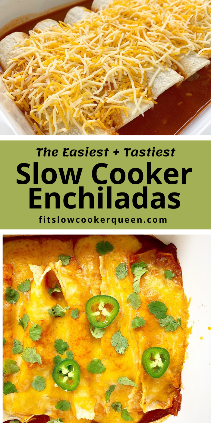 Slow Cooker Enchiladas + VIDEO