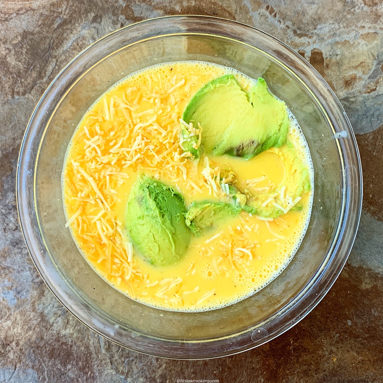 Adding an avocado to this recipe produces a creamy avocado egg casserole. Perfect for meal prep, make this low-carb and keto breakfast in your slow cooker.