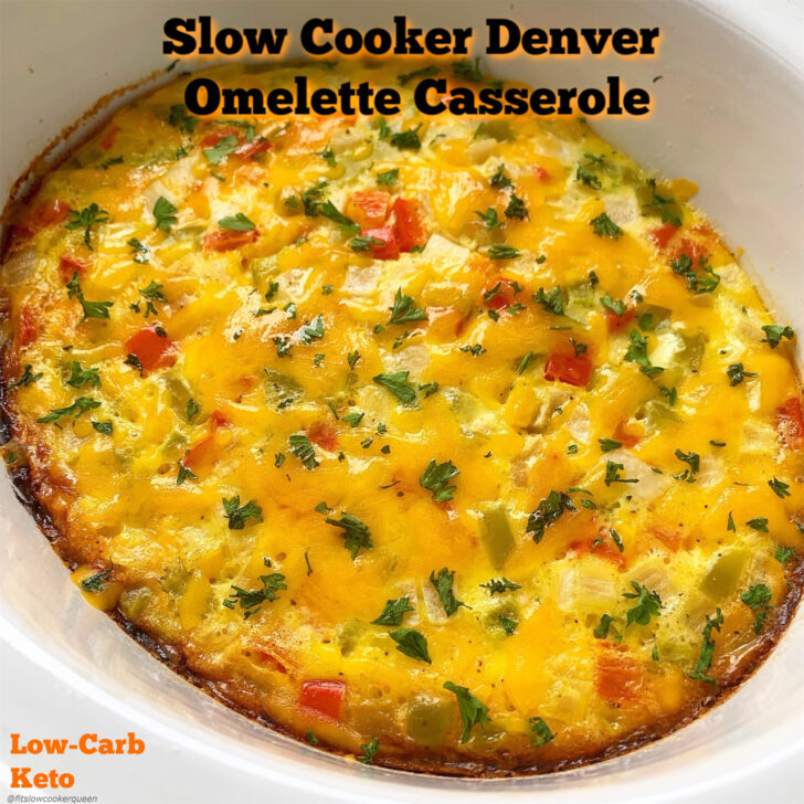 cover pic for slow cooker denver omelette casserole