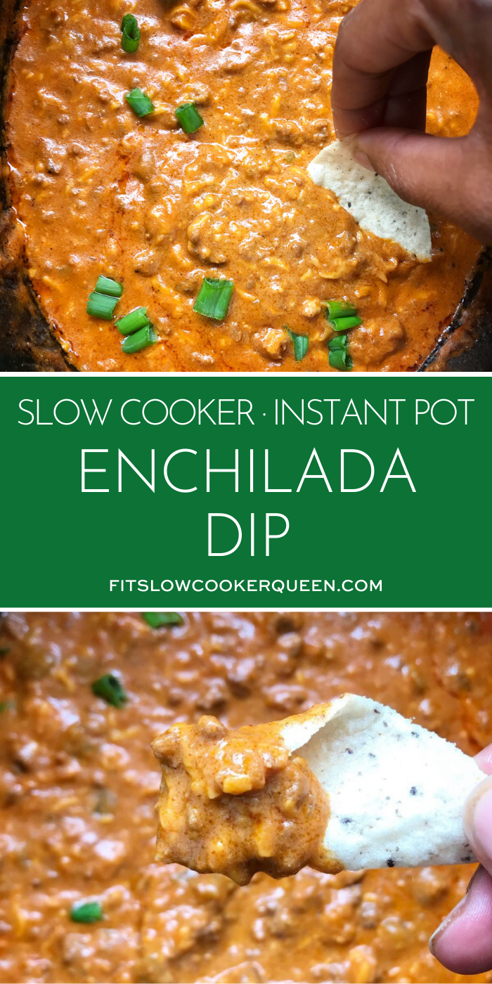 Slow Cooker Enchilada Dip + VIDEO