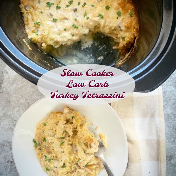 cover pic for Slow Cooker Low Carb Turkey Tetrazzini (6)