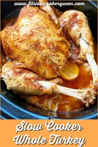 another pinterest pin for slow cooker whole turkey