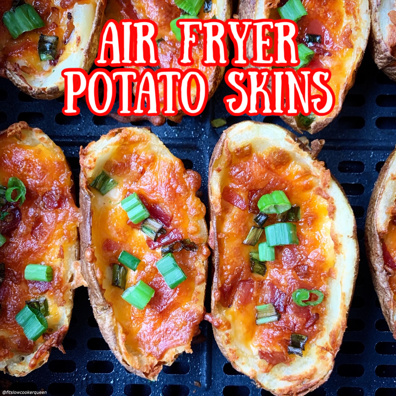Homemade Air Fryer Potato Skins