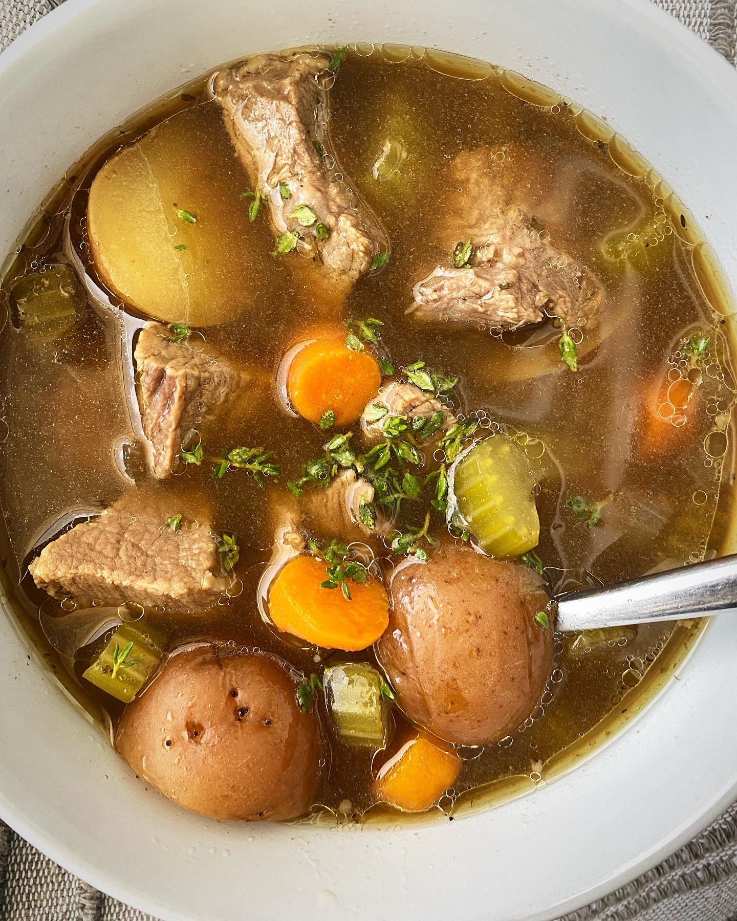 Pot Roast Soup - The Tipsy Housewife